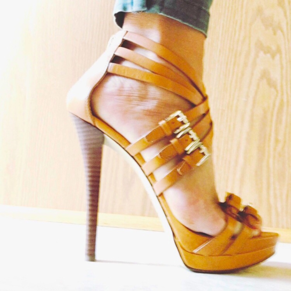 Michael Kors “Ava”  Strappy Heels